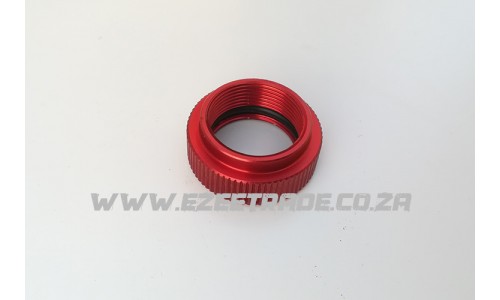 Shock Spring Adjustment Screw RED - 2Pcs | Rovan Sports